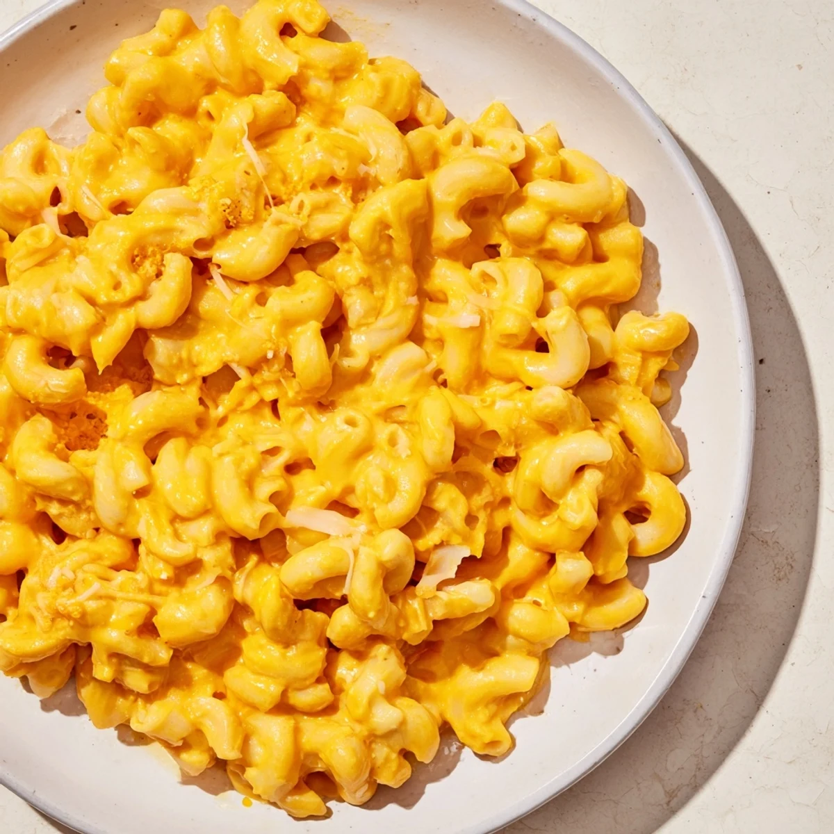 Golden, savory one-pot butternut squash mac & cheese: a vegetarian dinner, bubbling and delicious.
