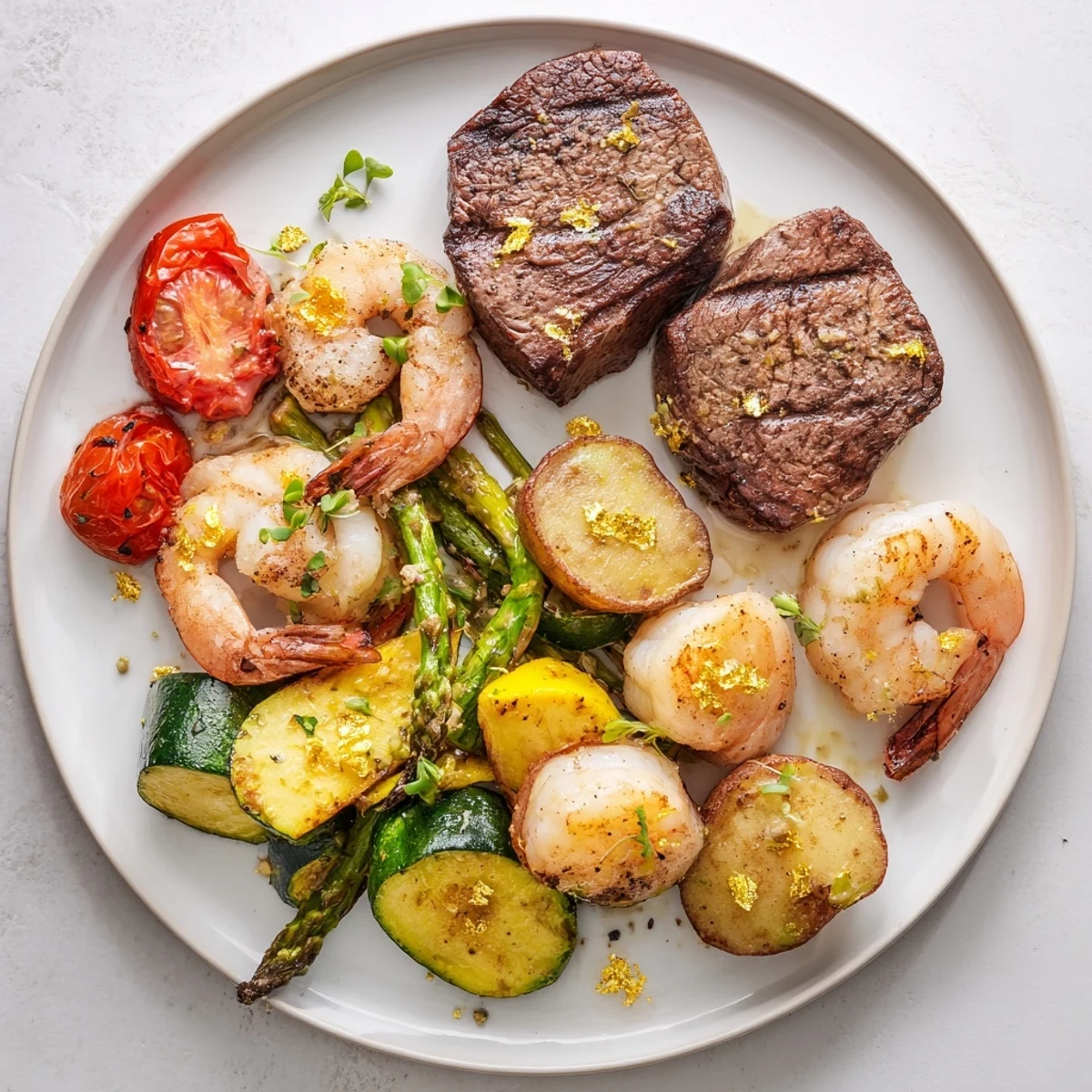 Golden Heart Luxury Platter