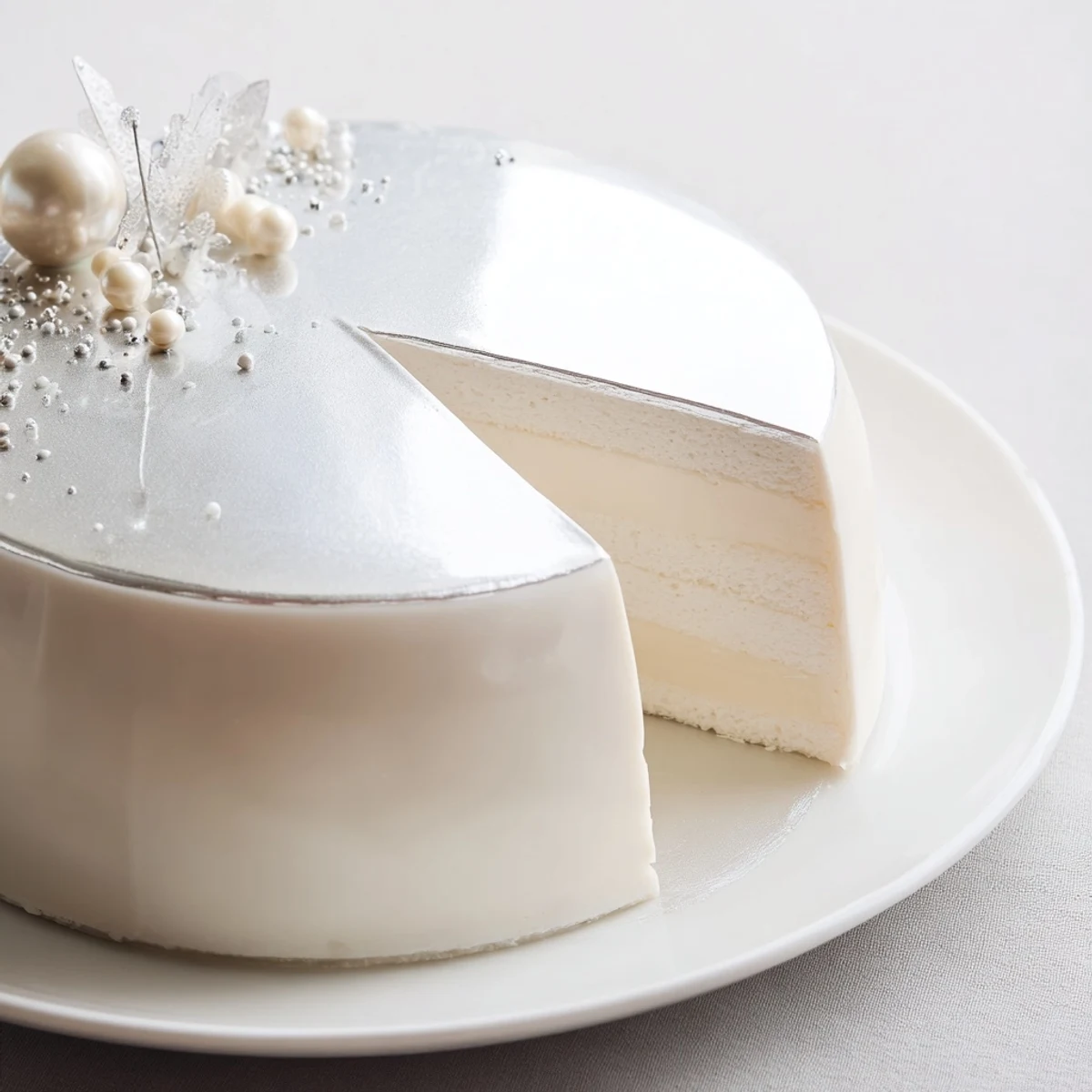 Diamond Ring Engagement Cake glistens with edible glitter, mirroring a beautiful engagement ring.