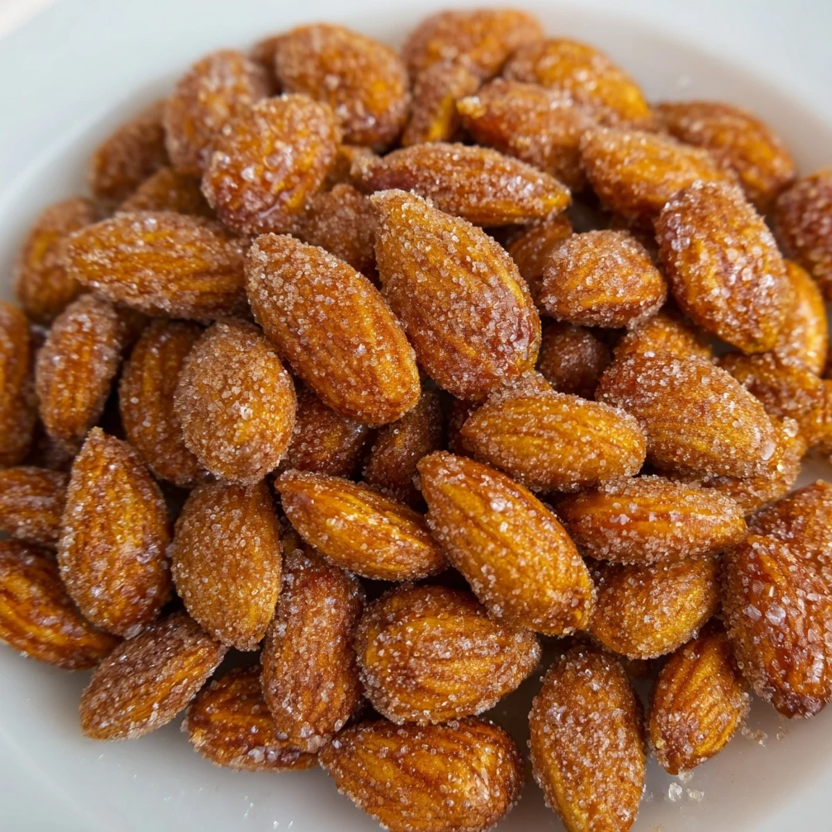 Imagine these aromatic cinnamon roasted almonds: a perfect, crunchy snack to enjoy with coffee.