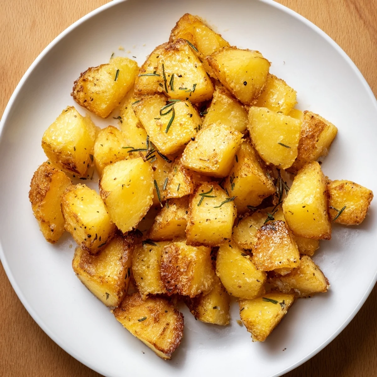 These Beef Tallow Roasted Potatoes offer a delightful crunch, seasoned with herbs for a classic, savory meal.