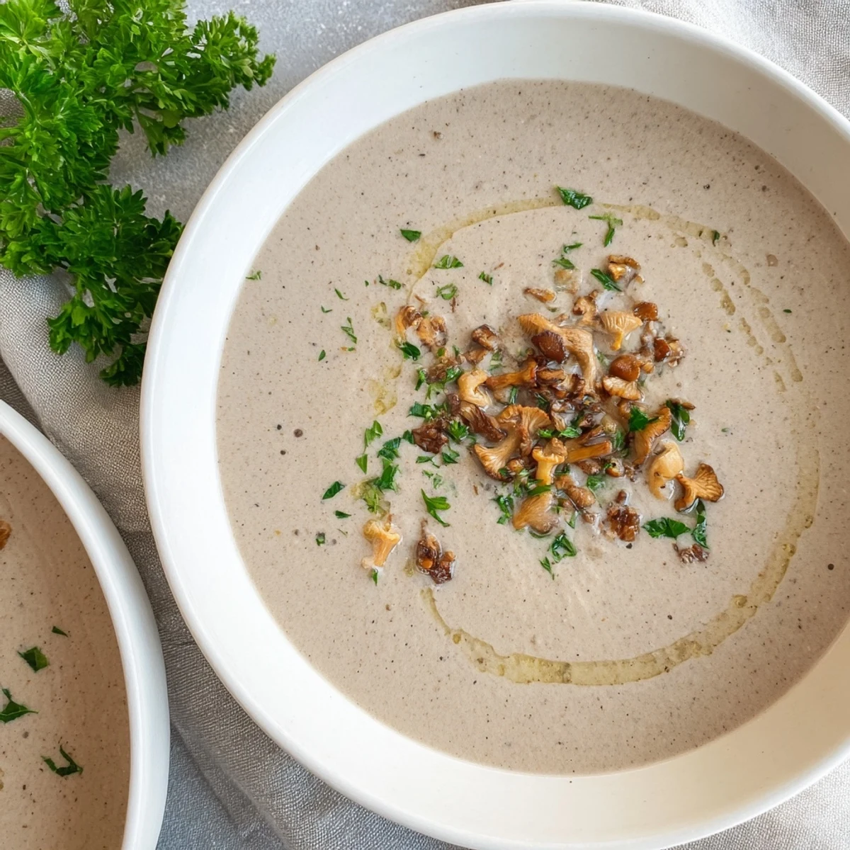 Creamy Mushroom Bisque