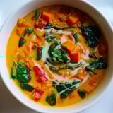 Lentil Red Curry Soup