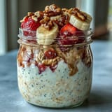 Strawberry Banana Oats Chia