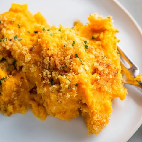 Cheesy Sweet Potato Casserole