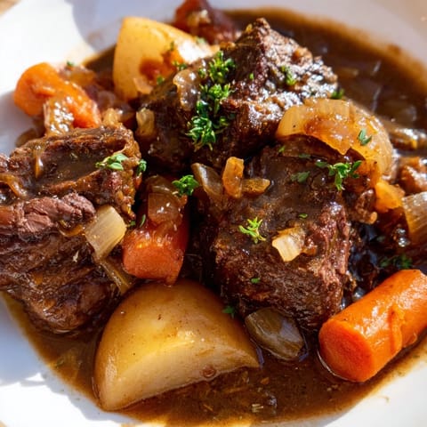 Braised Beef with Carrots