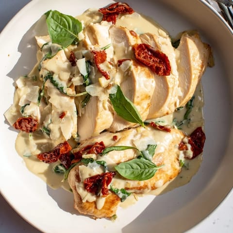 Creamy Tuscan Garlic Chicken