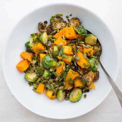 Roasted Brussels Sprouts Butternut