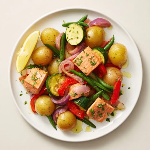 Salmon Potato Skillet Dish