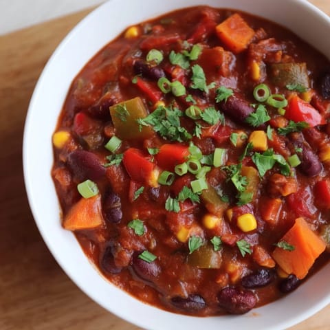 Hearty Veggie Chili Beans