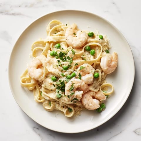 Instant Pot Shrimp Alfredo