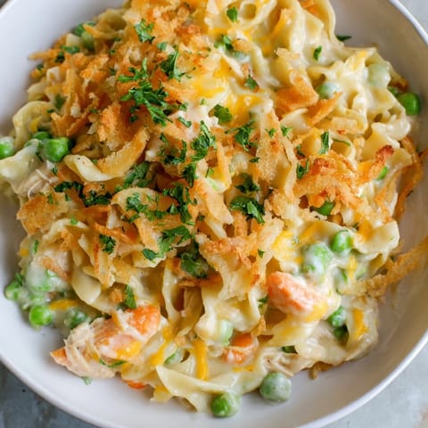 Baked Cream Chicken Noodle