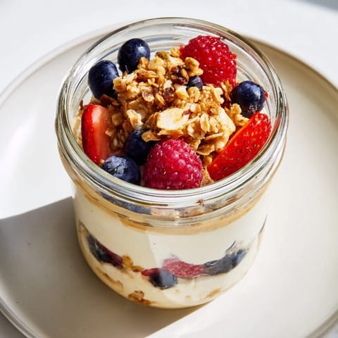 Cashew Butter Yogurt Parfait