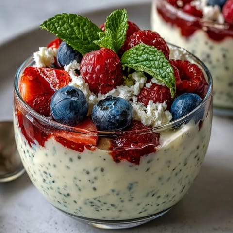 Summer Berry Chia Pudding