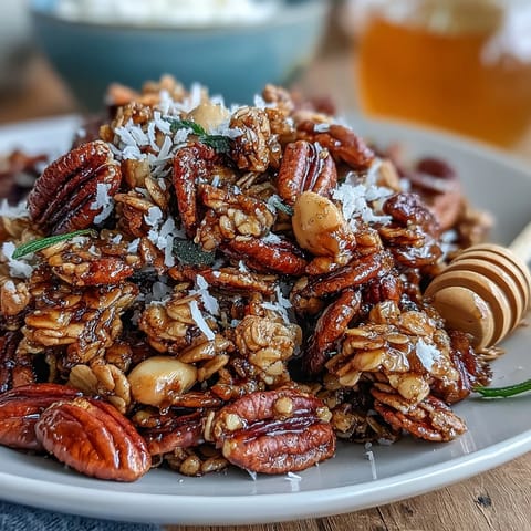 Salted Honey Granola