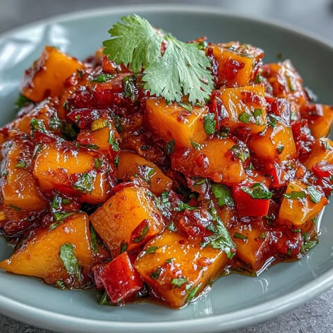 Mango Habanero Salsa