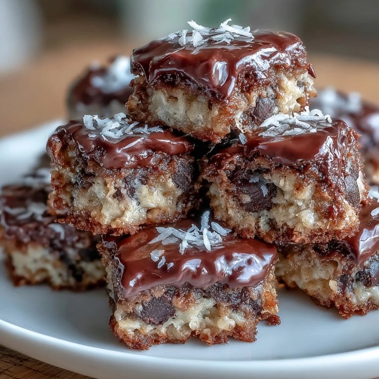 Freshly made Moose Bites on a plate, ready to serve with coffee or hot chocolate.