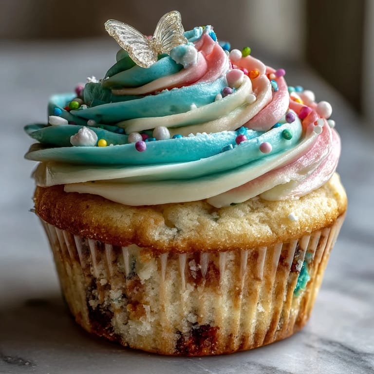 Delight in whimsical Spring Cupcakes, perfect for any festive springtime gathering.