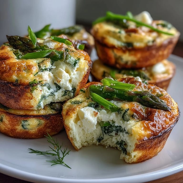 Healthy egg muffins bursting with spring vegetables, perfect for meal prep or on-the-go snacking.